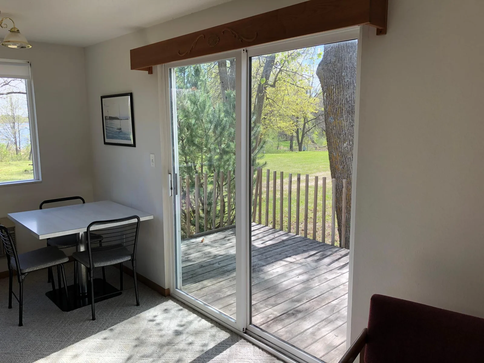 Patio Door to Deck