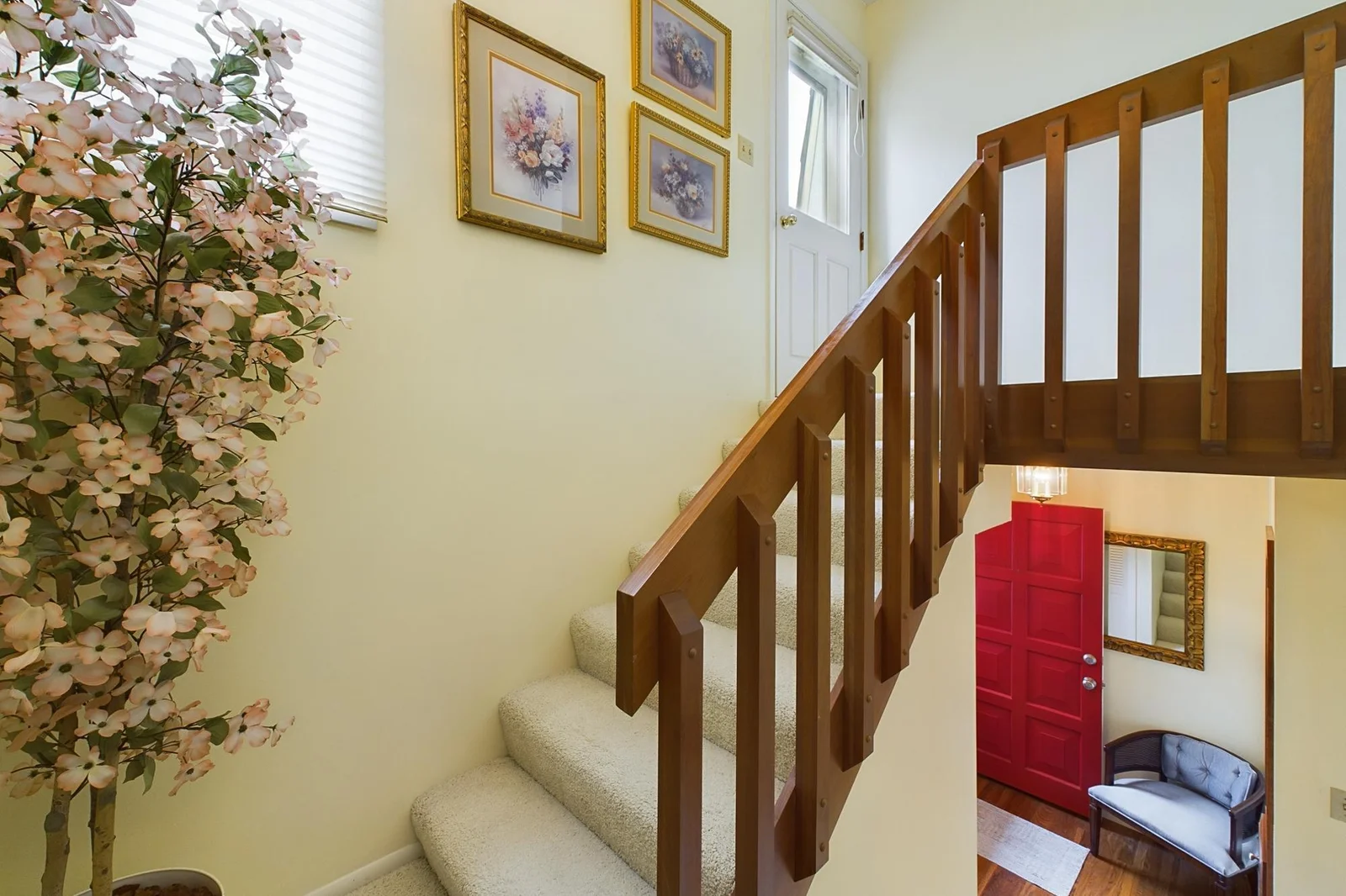 Foyer and landing.