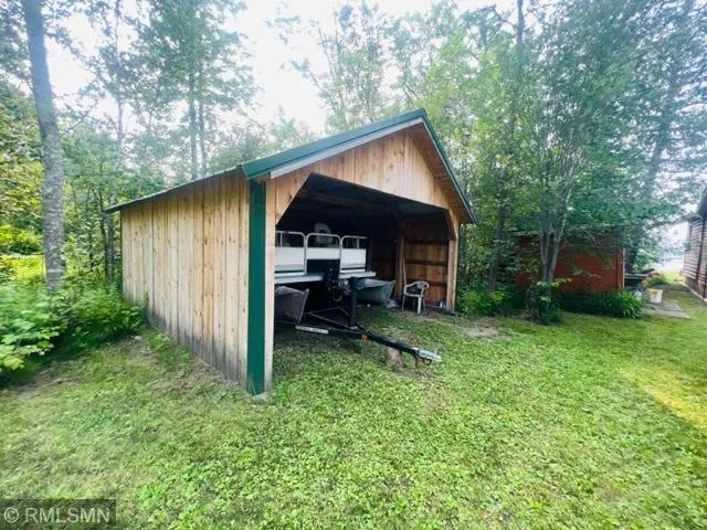 Carport/pontoon storage