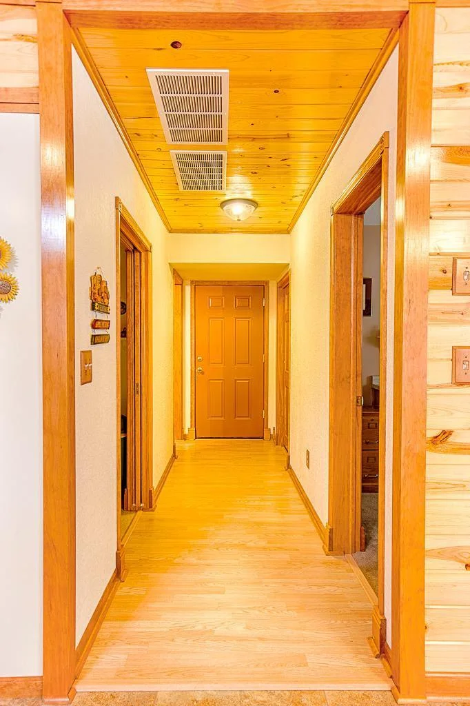 Entry hall from attached garage...