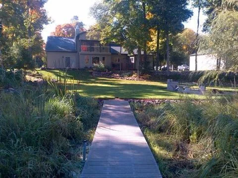 View from dock looking toward home...
