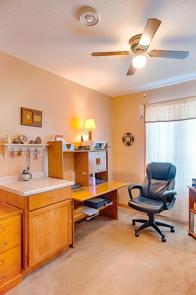 Handy main floor "office" or den space!
