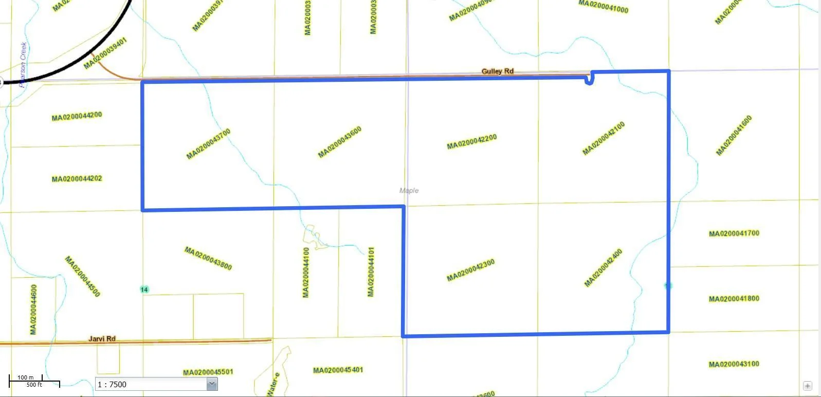 County GIS Parcel Map