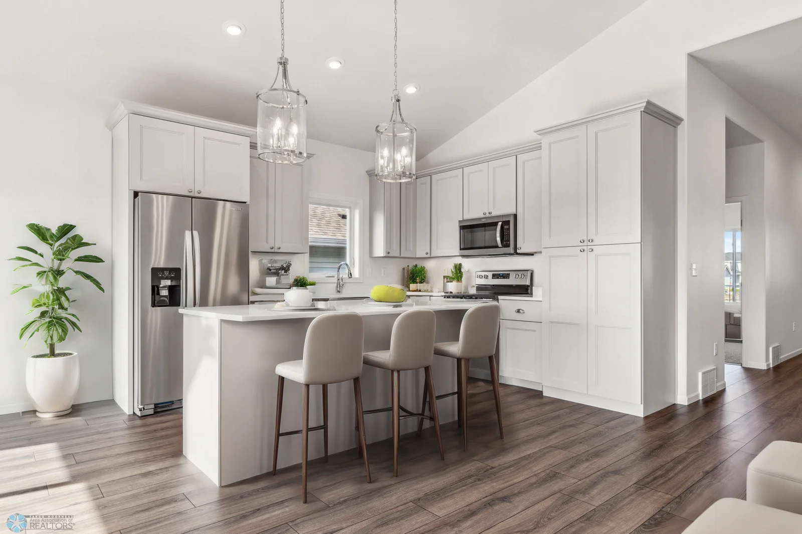 Virtually Staged Kitchen