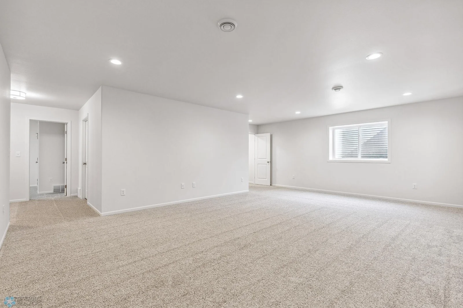 Finished Family Room