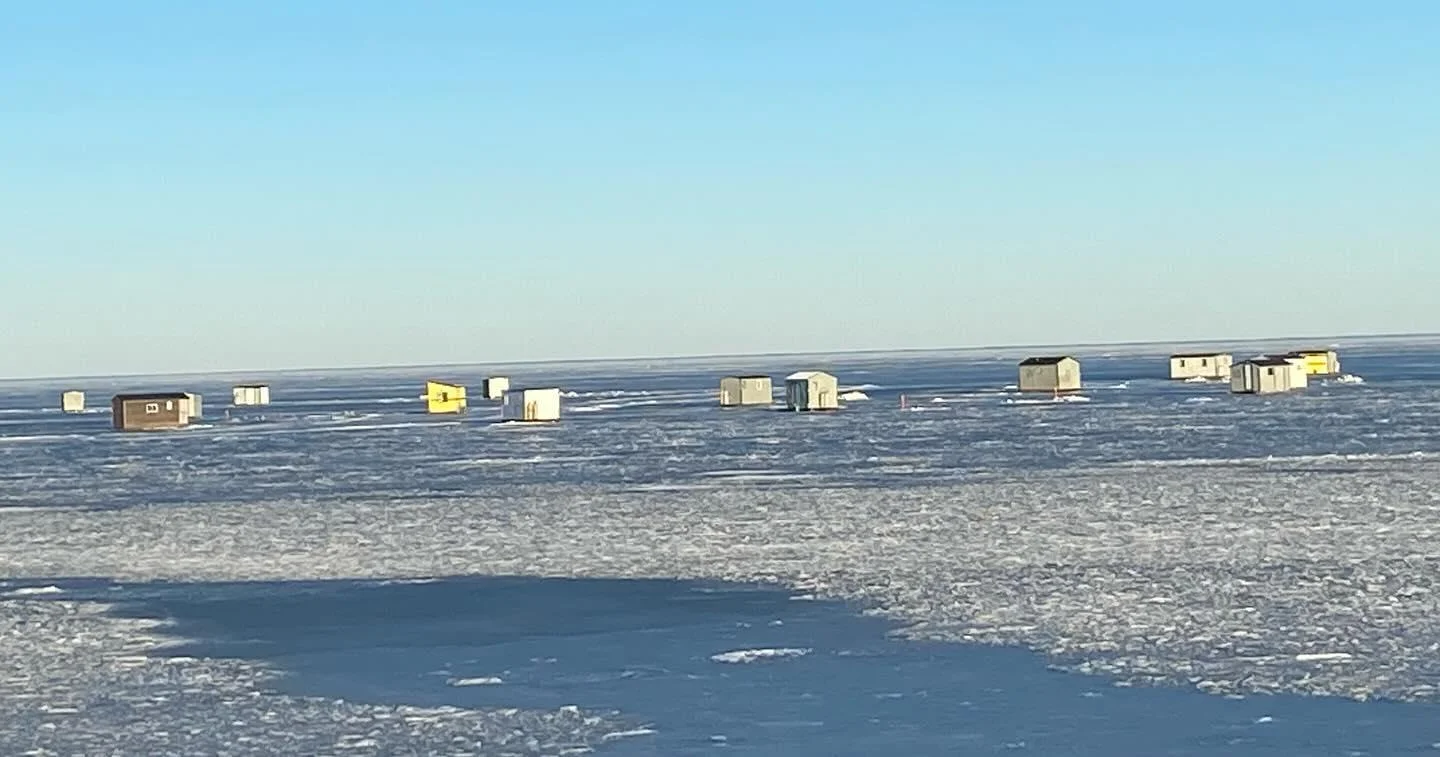 ice fishing