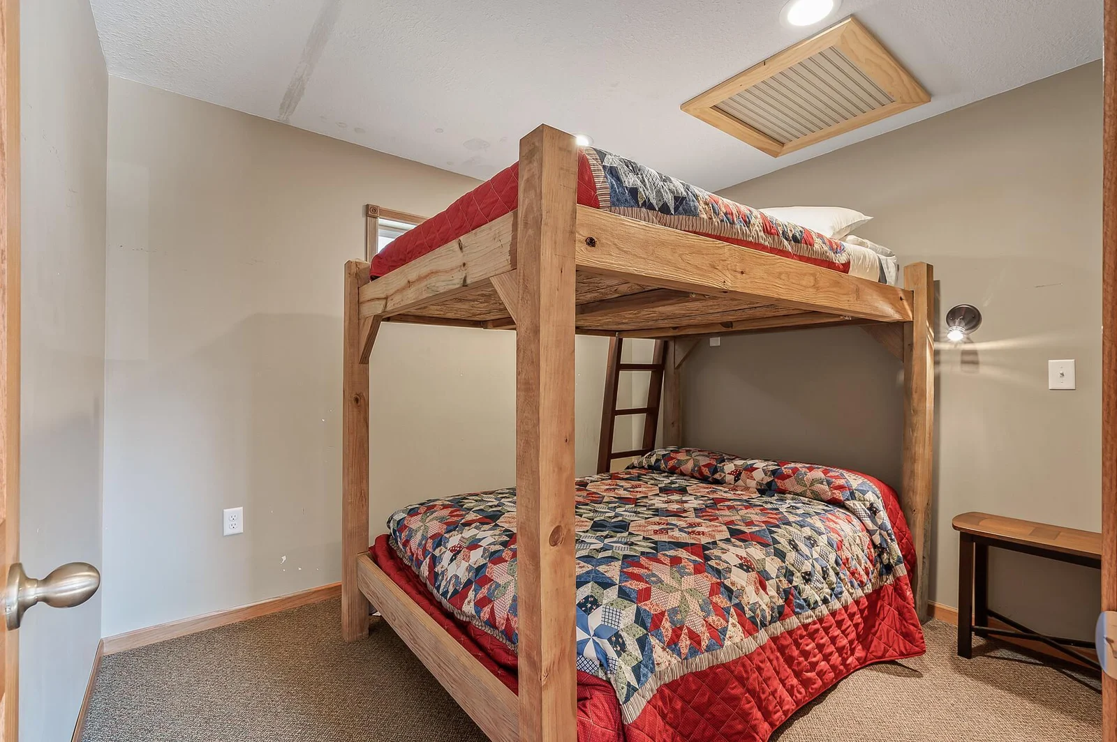 Cabin bedroom