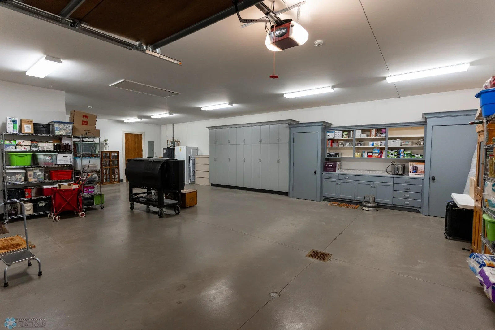 Attached 3 Stall Garage