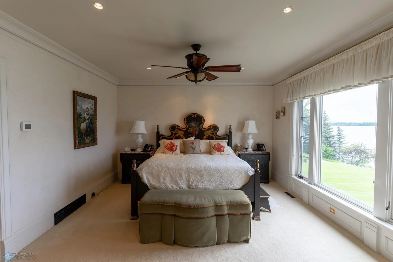 Primary Suite w/ views of lake