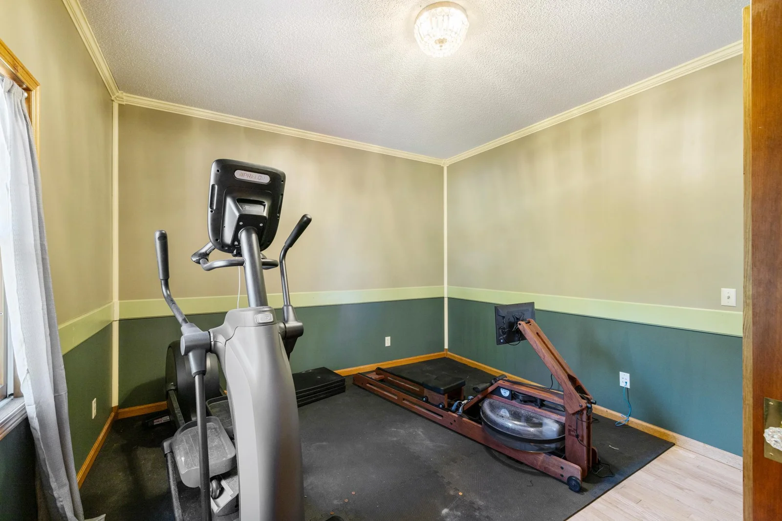 Main level exercise room