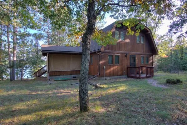 Side screened porch