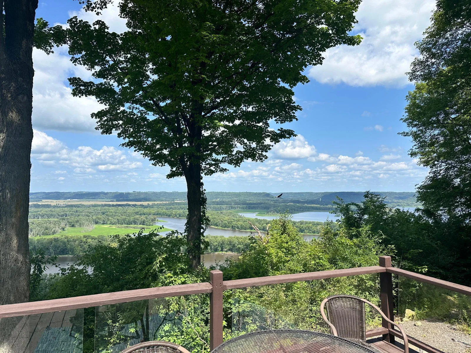 View from current home's upper deck