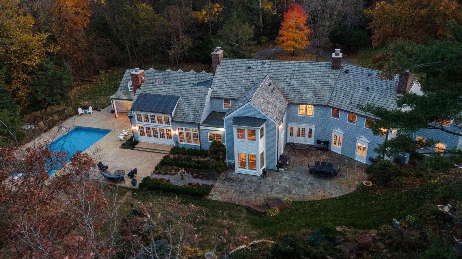 Cedar Shake Roof with Copper Gutters