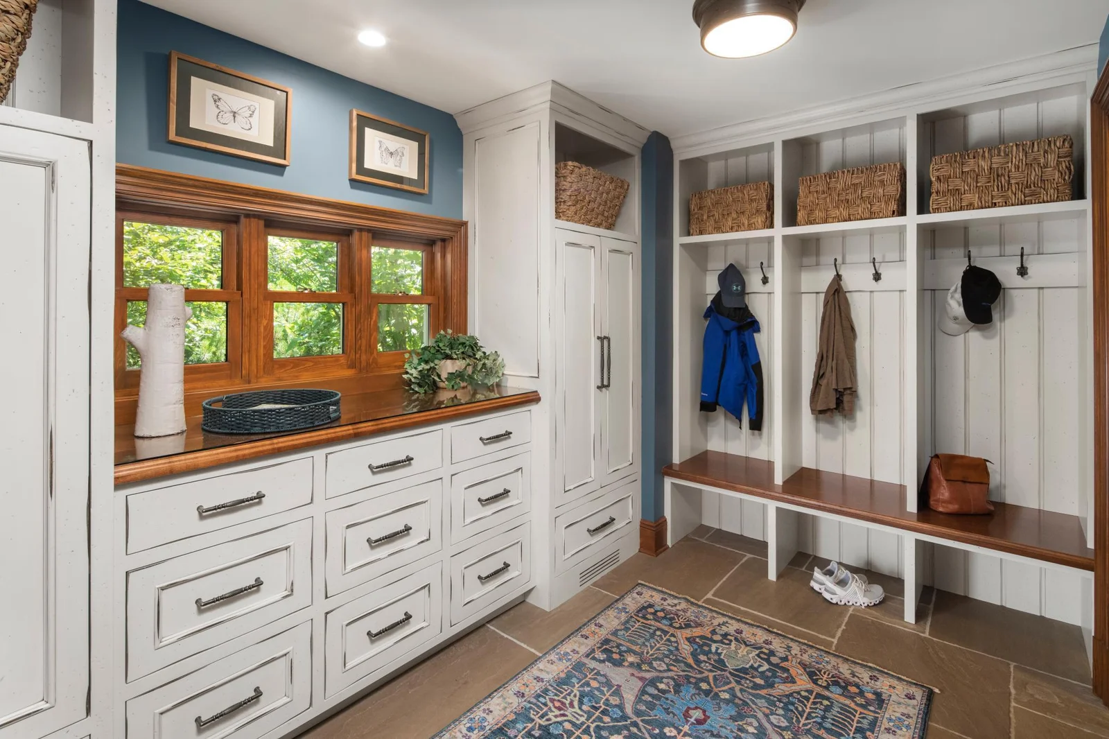 Mudroom off of 3-Car Garage