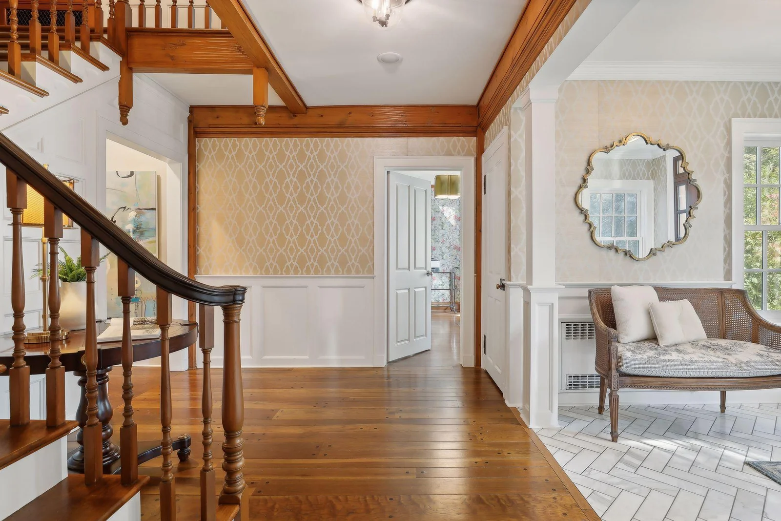 Front Entry with Access to Office