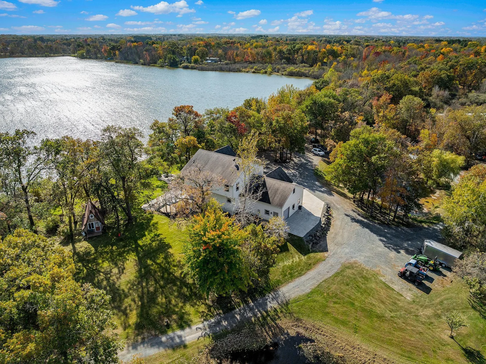 Aerial View of Home