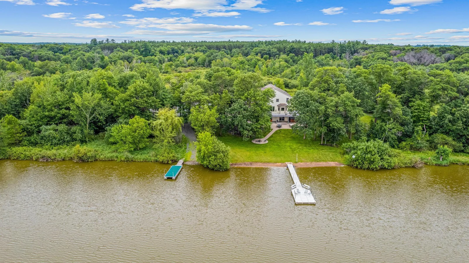 Over 1400 ft of Lake Shore Retreat!