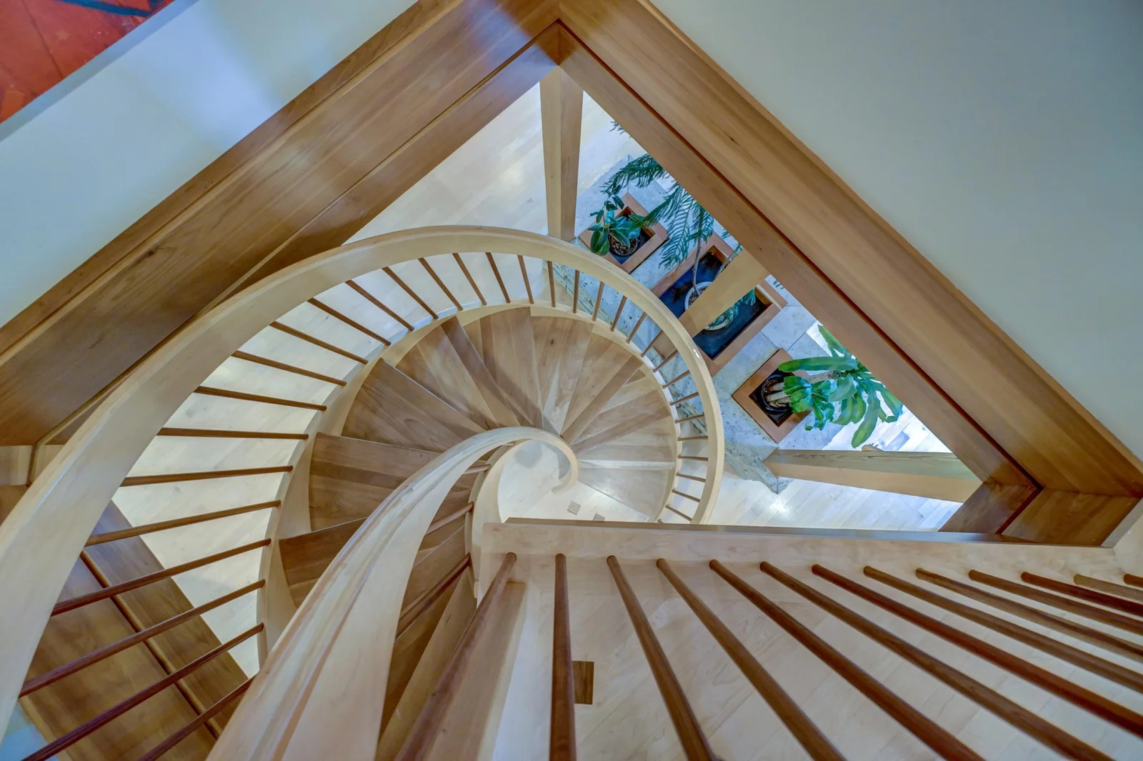 Custom York spiral staircase