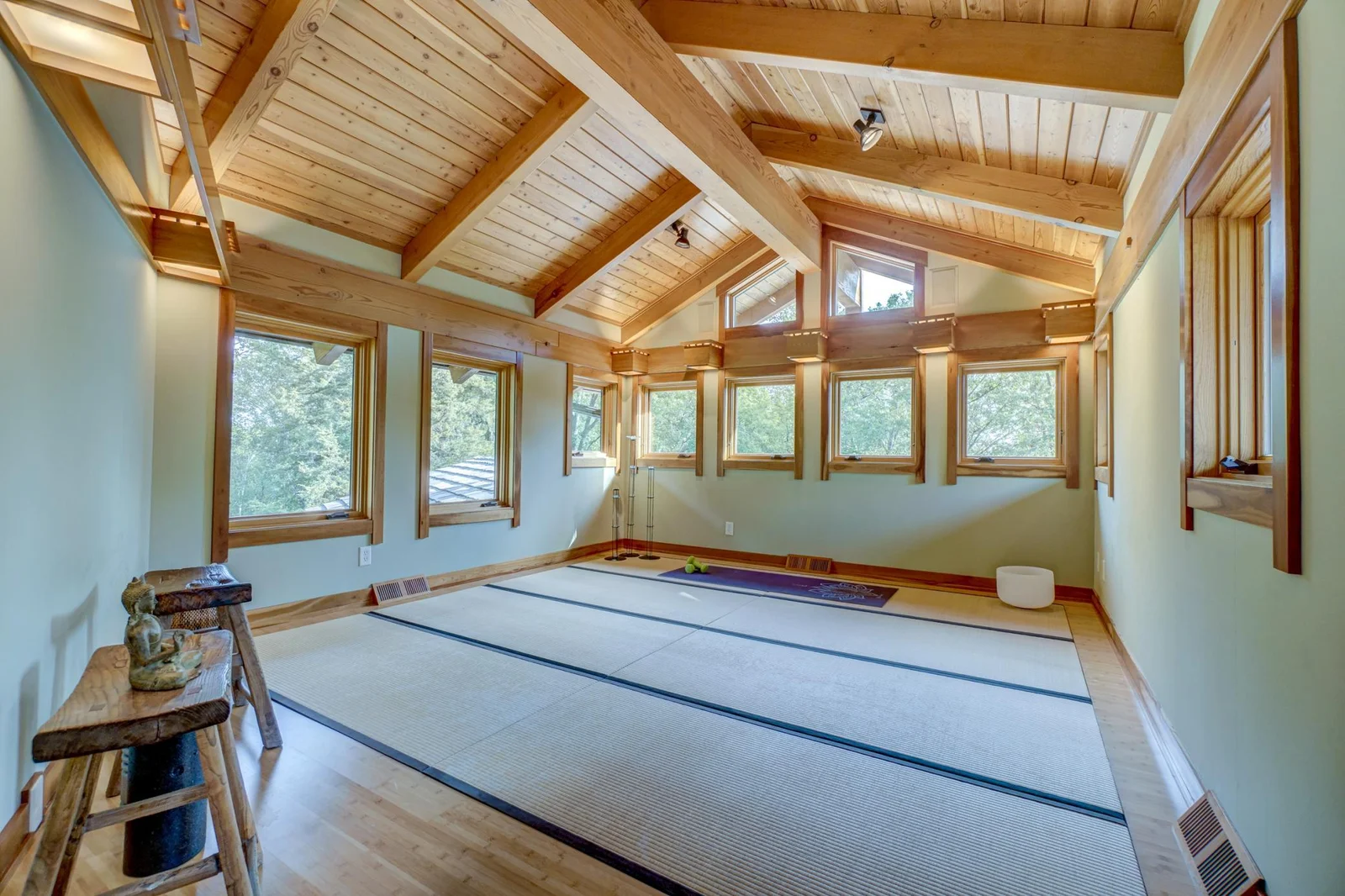 Meditation or yoga room