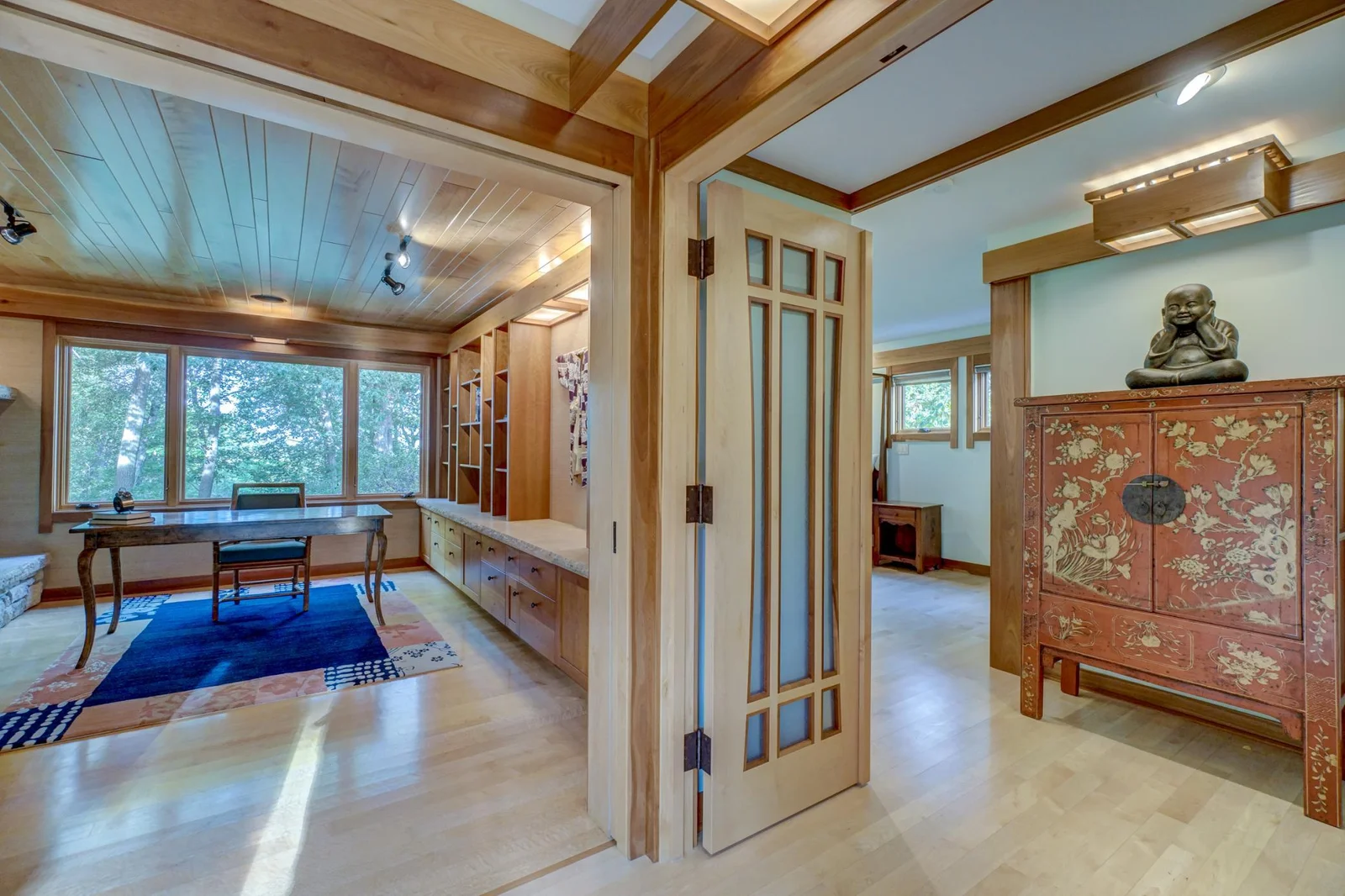 Custom doors through out the entire home