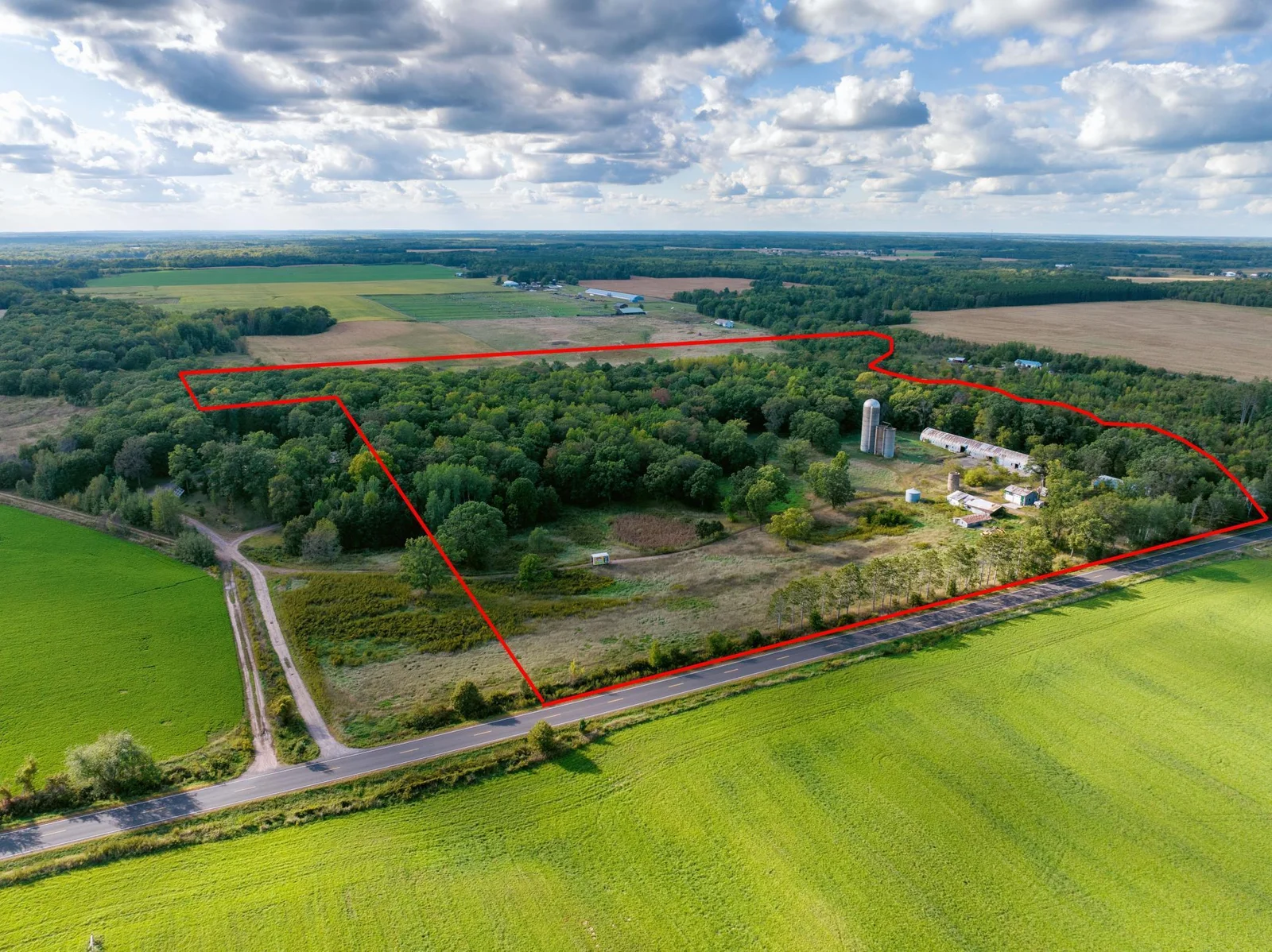 35.91 Acres of secluded country life.