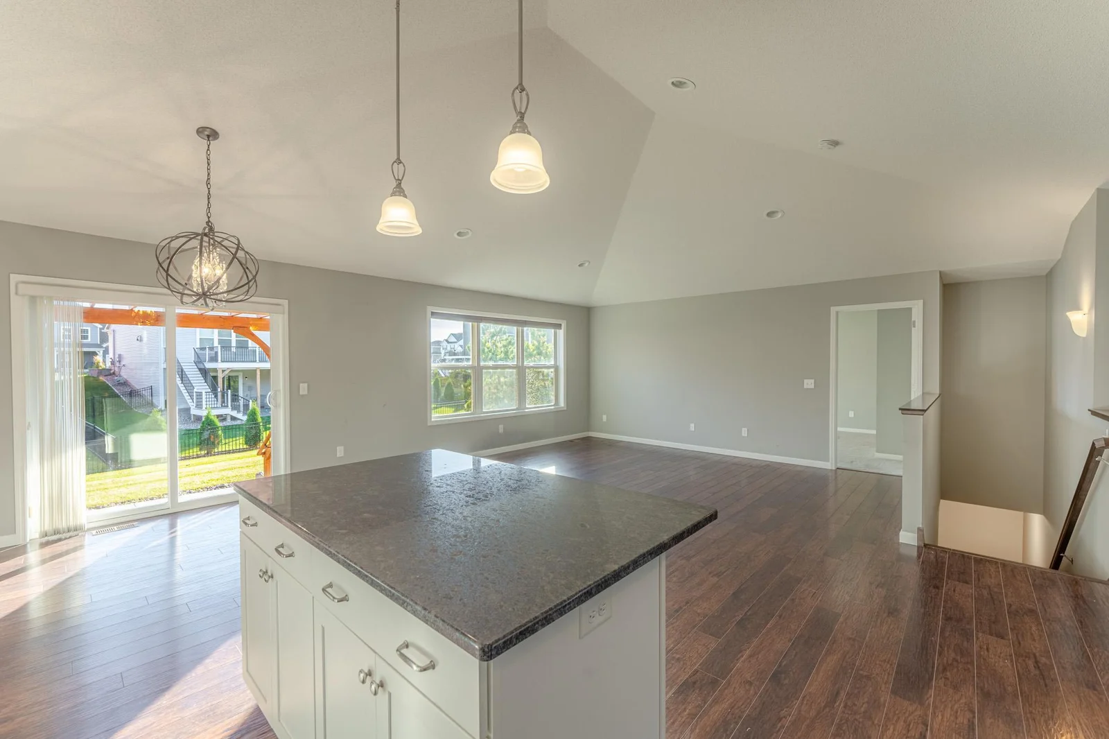Walkout directly from the main living space.
