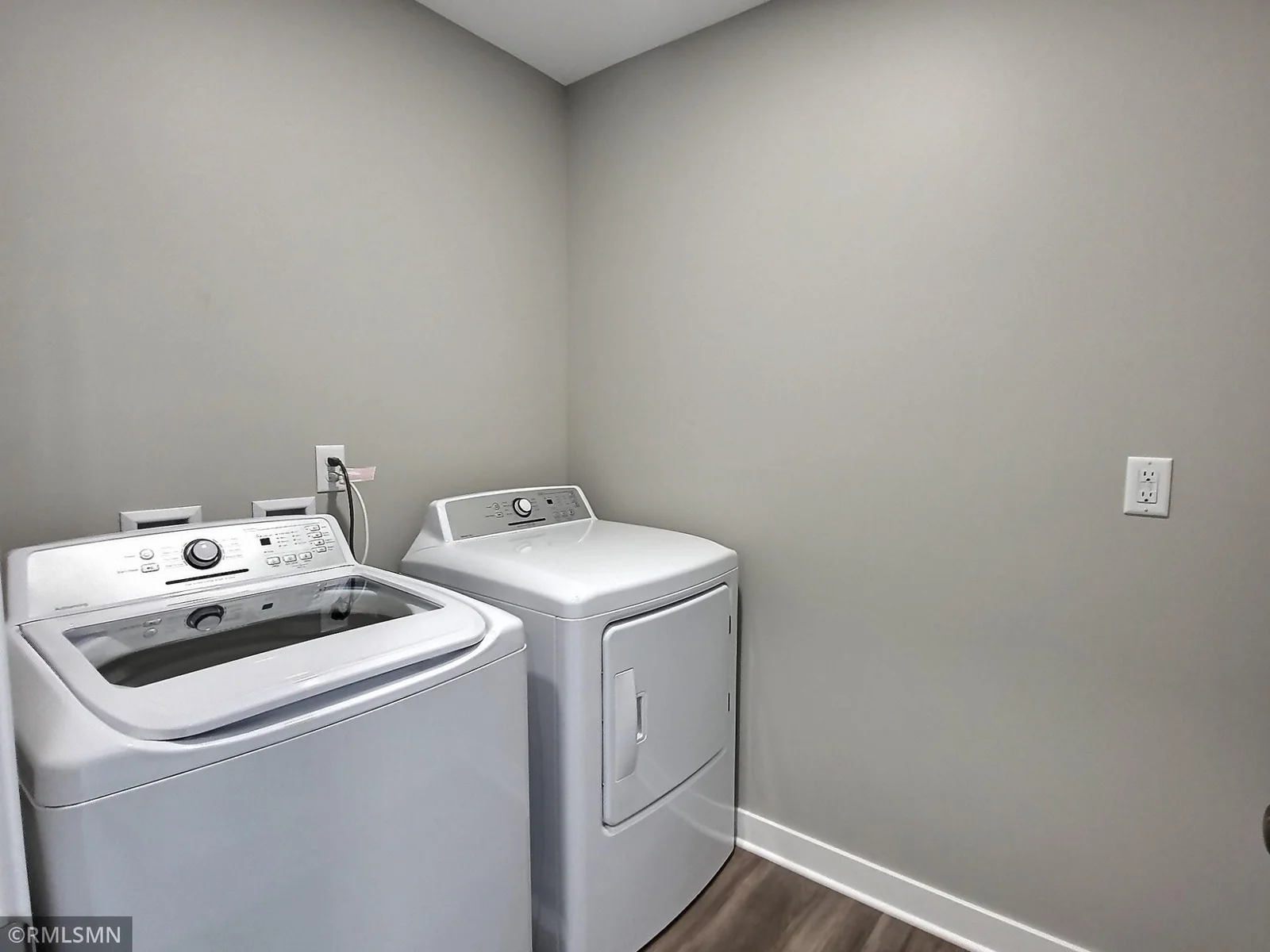 Upper level laundry situated near the owners suite. Photo is from builders model home and this is what will be built on the lot.