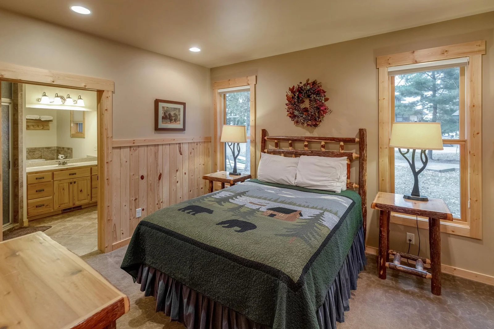 Main floor 1st bedroom