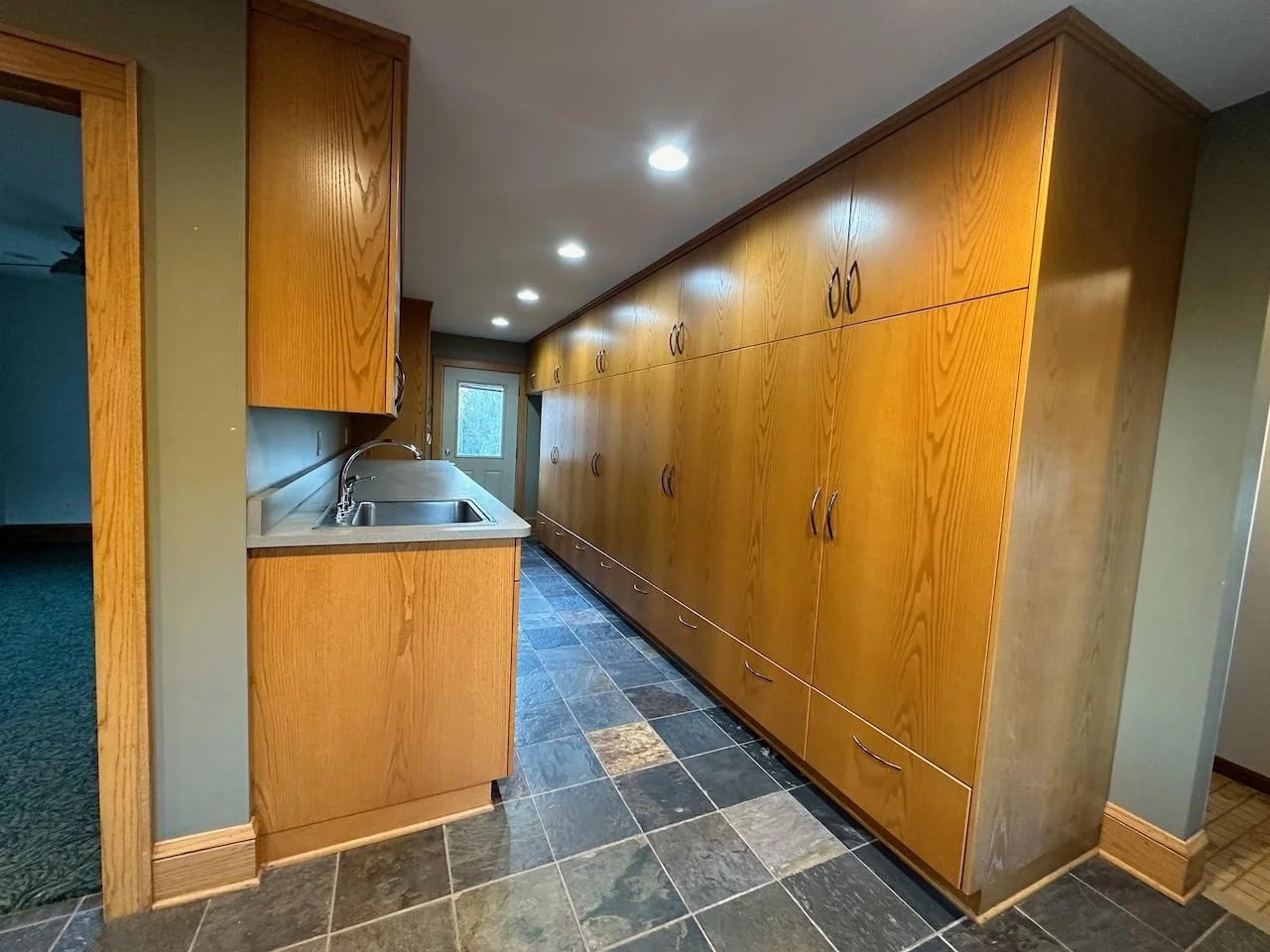 Deep custom cabinets