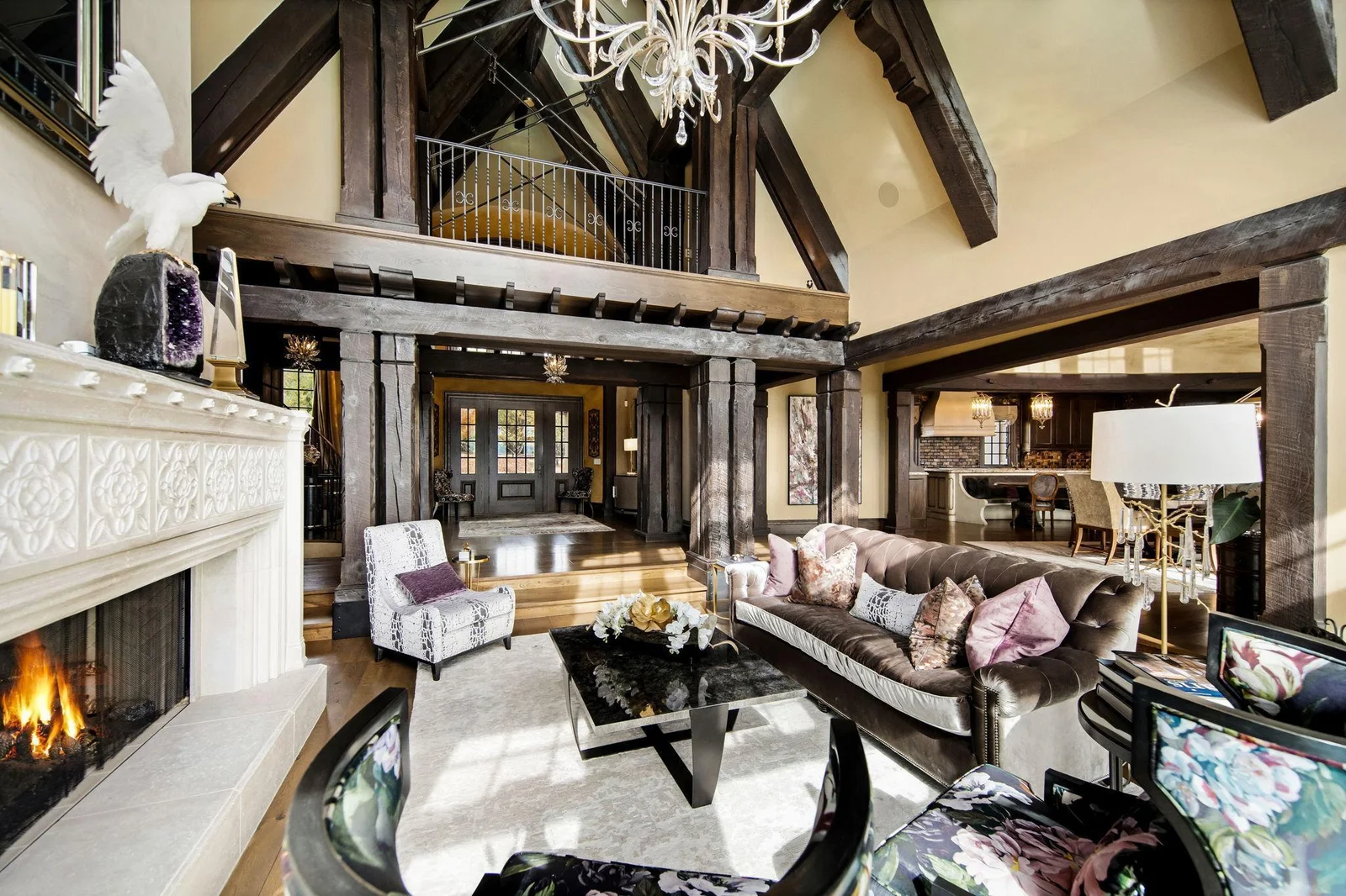 Each room flows effortlessly into the next, creating an inviting atmosphere that encourages relaxation and connection.