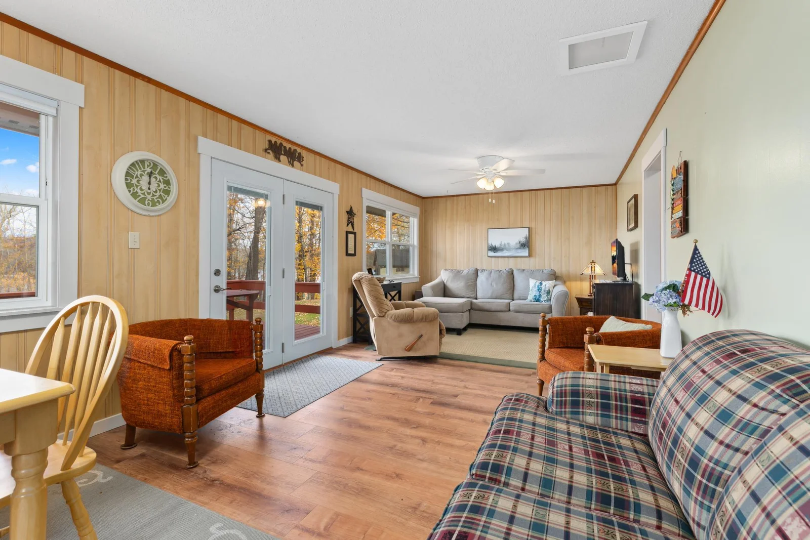Cozy cottage with a great open floor plan.