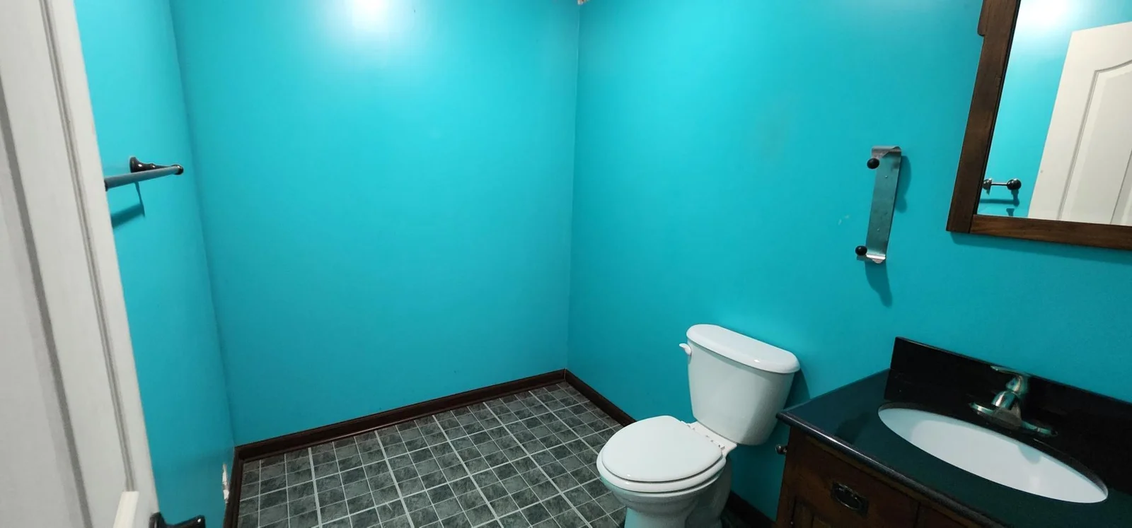 Basement bathroom