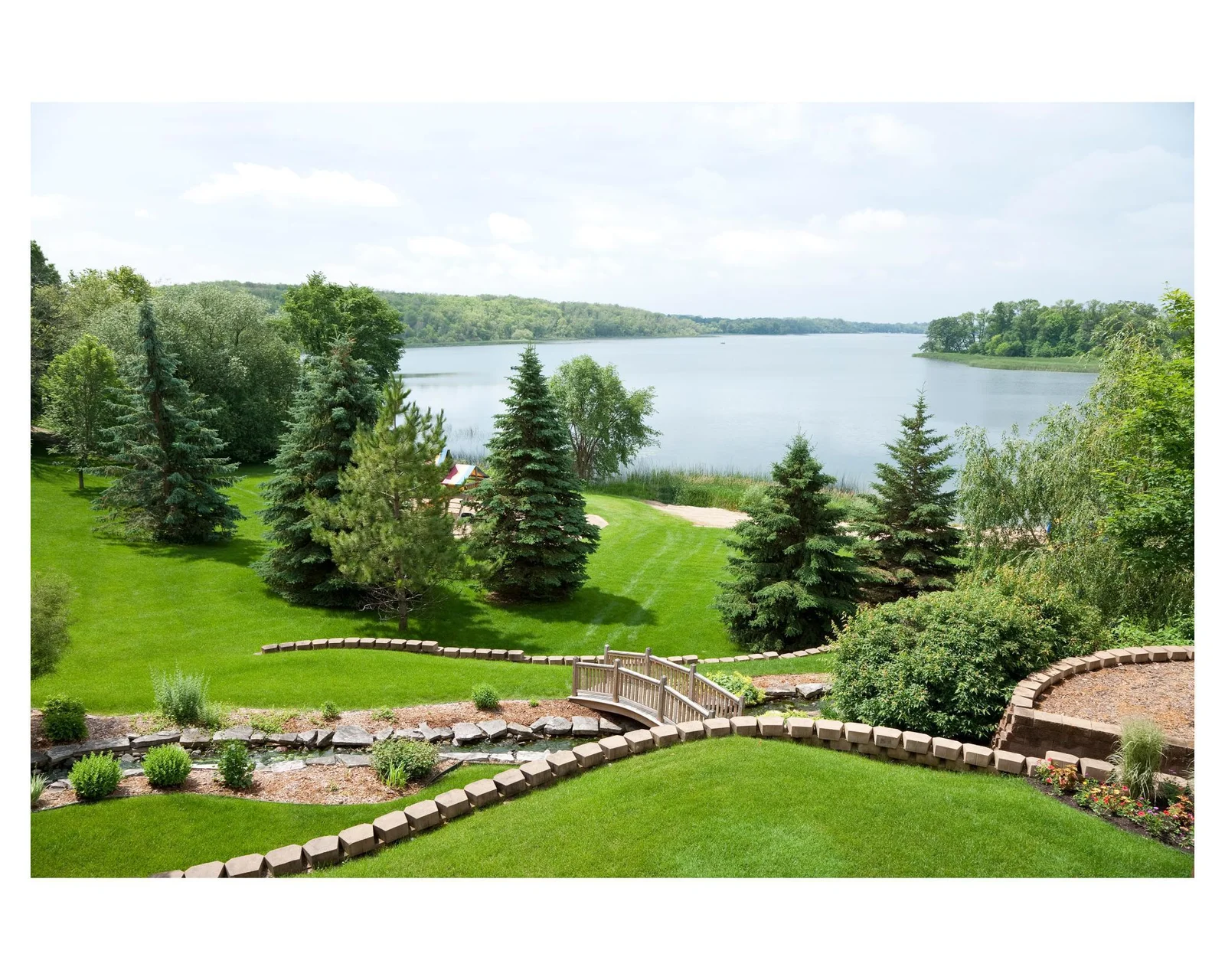 The property is incredibly well designed with an extensive array of landscaping, irrigation and gorgeous lighting system