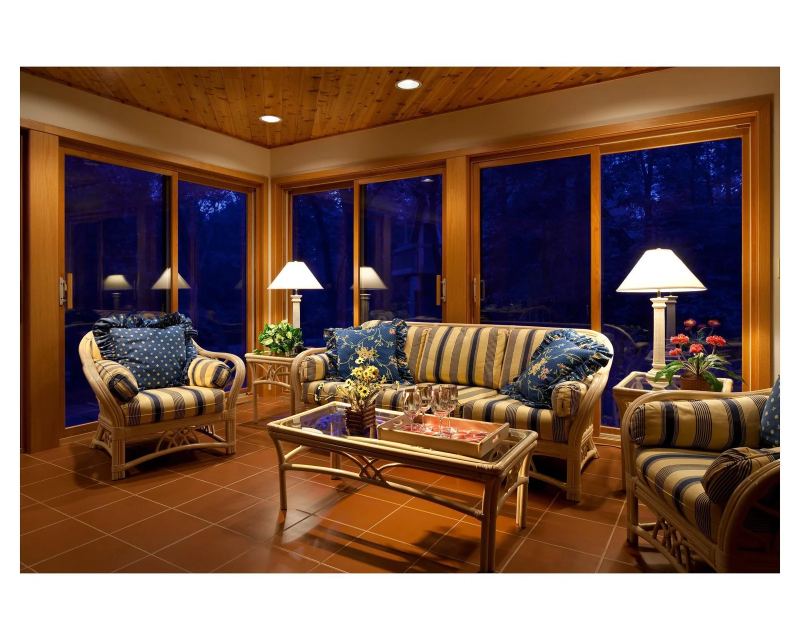 Relax with a good book in the sitting room at the St. Anne House
