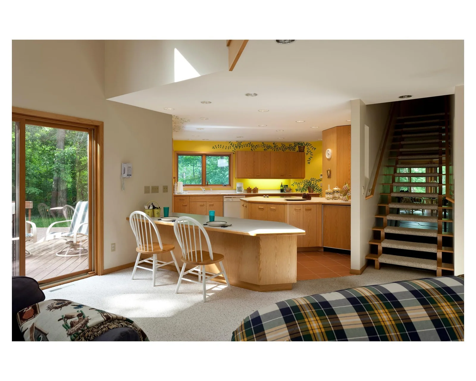 The kitchen and formal dining area are more than big enough to accommodate those calling St. Anne house