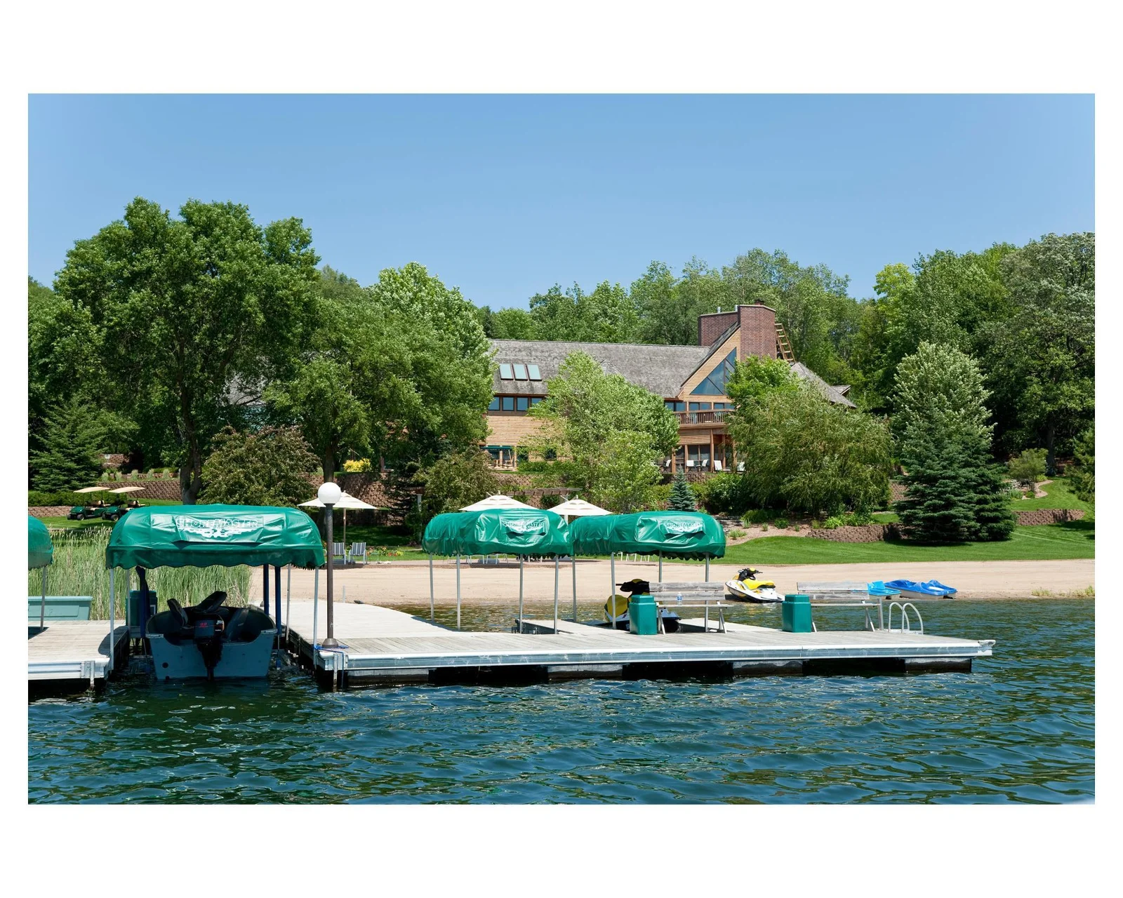 Even the jet ski lifts are powered lifts