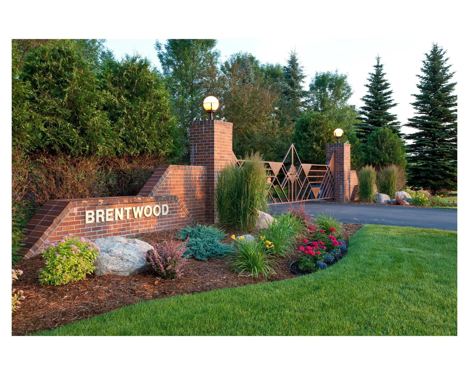 Brentwood is a well known 30 acre development originally designed for a well known family in Minnesota and has operated as a family retreat, resort and wedding destination.