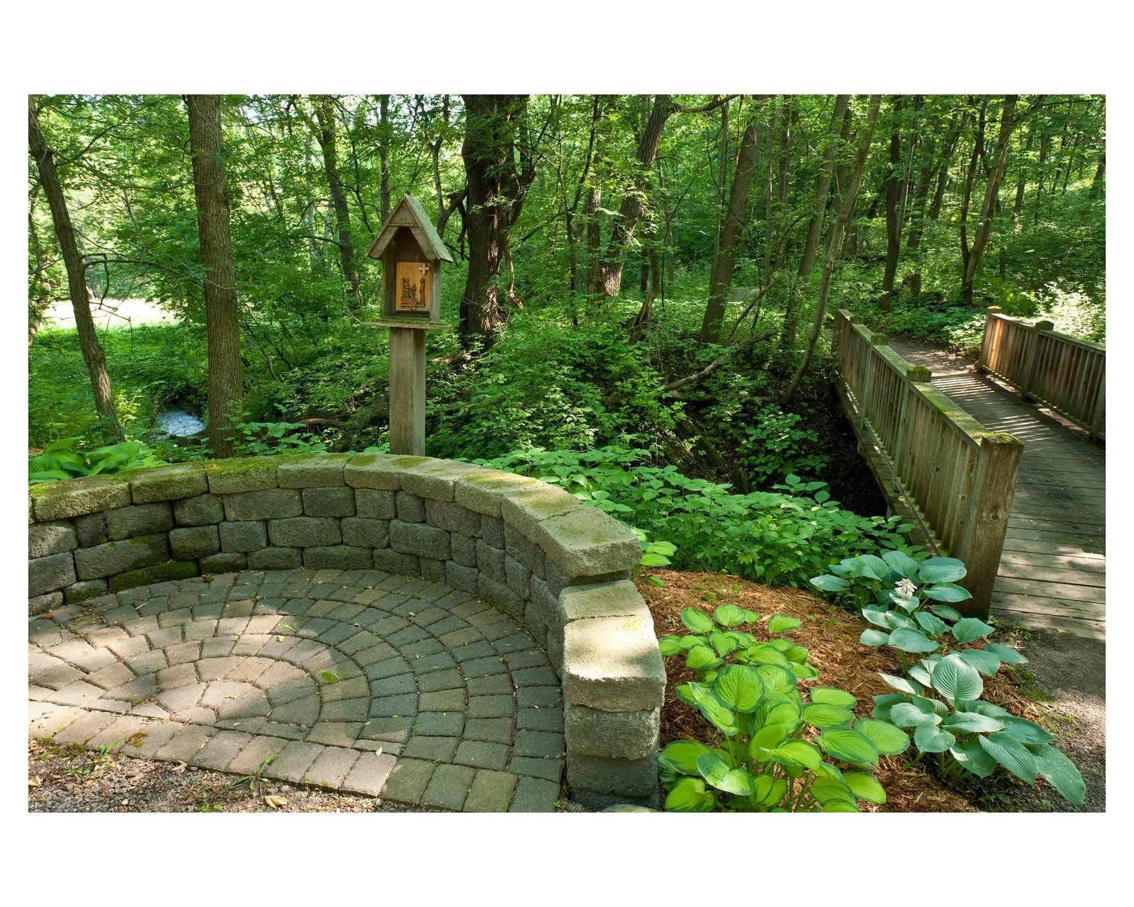 Stations of the Cross: This is an area in which one can sit for hours and enjoy the peaceful creek
