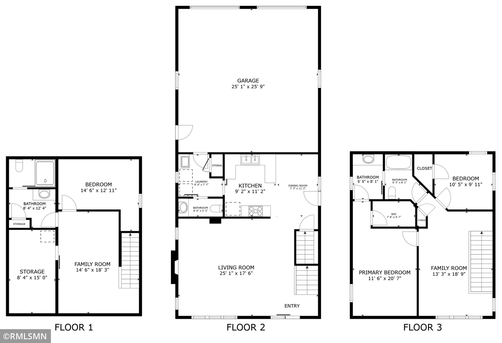 Floor of the home for ease of picturing the layout and knowing the space is right for you.