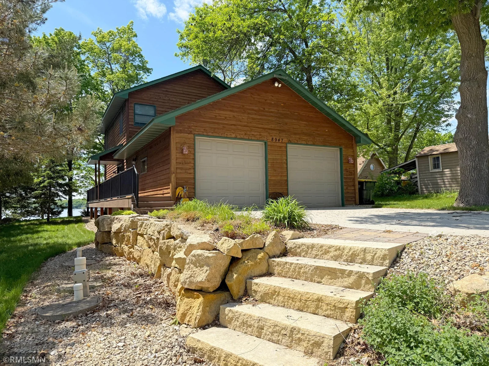 A double attached garage and covered side deck welcomes you home, you'll love adding your own personal touch!
