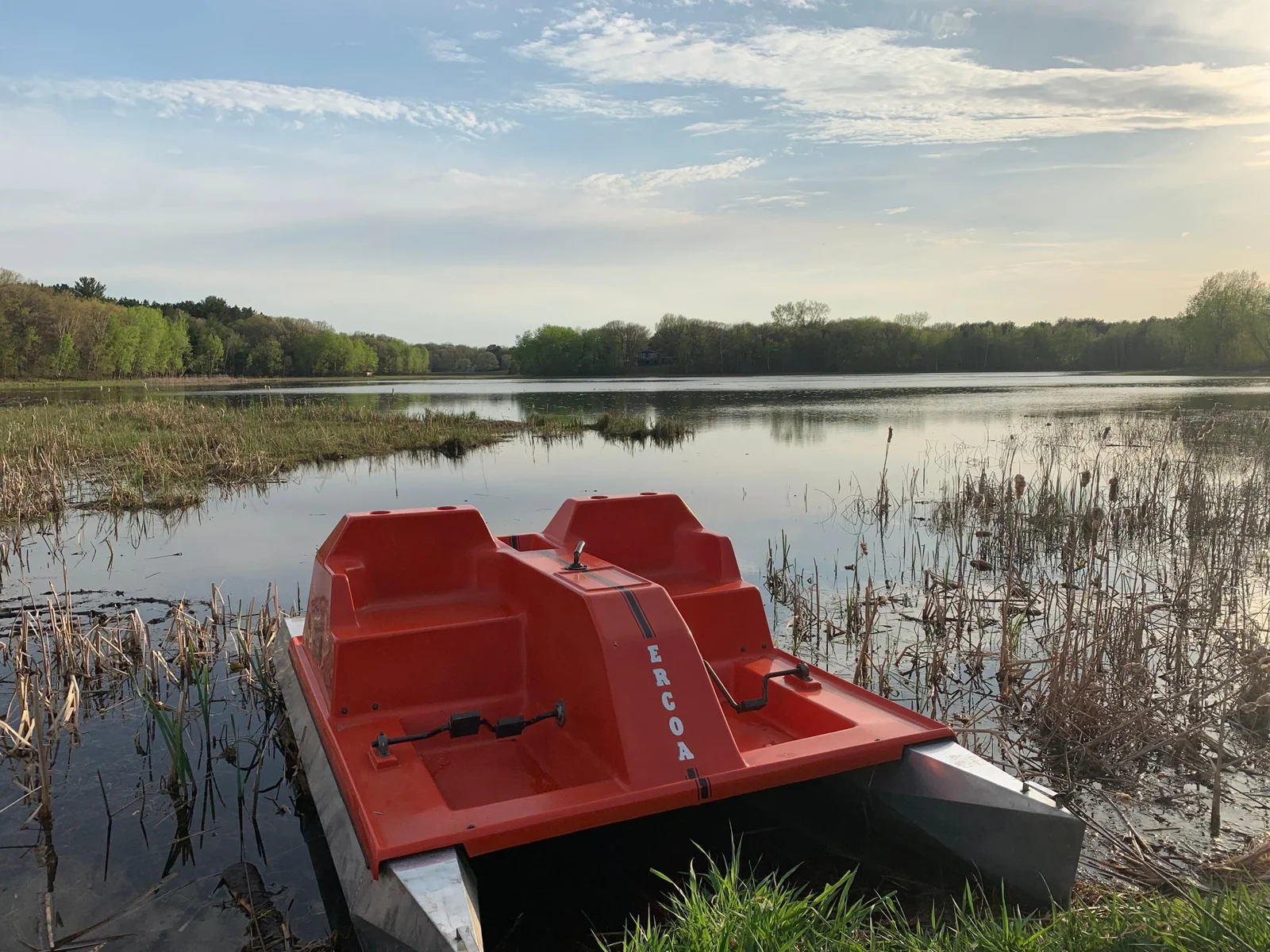 You'll feel like you're way up North on your private lakeshore