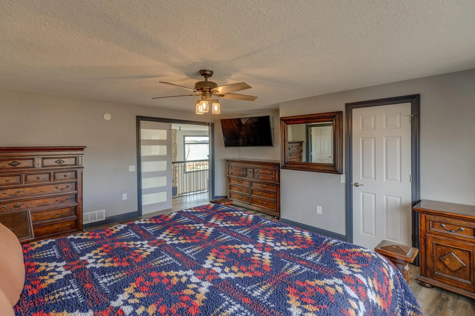 Second bedroom on upper level.