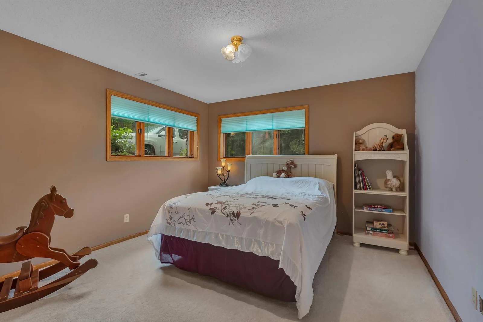 Generously sized bedrooms