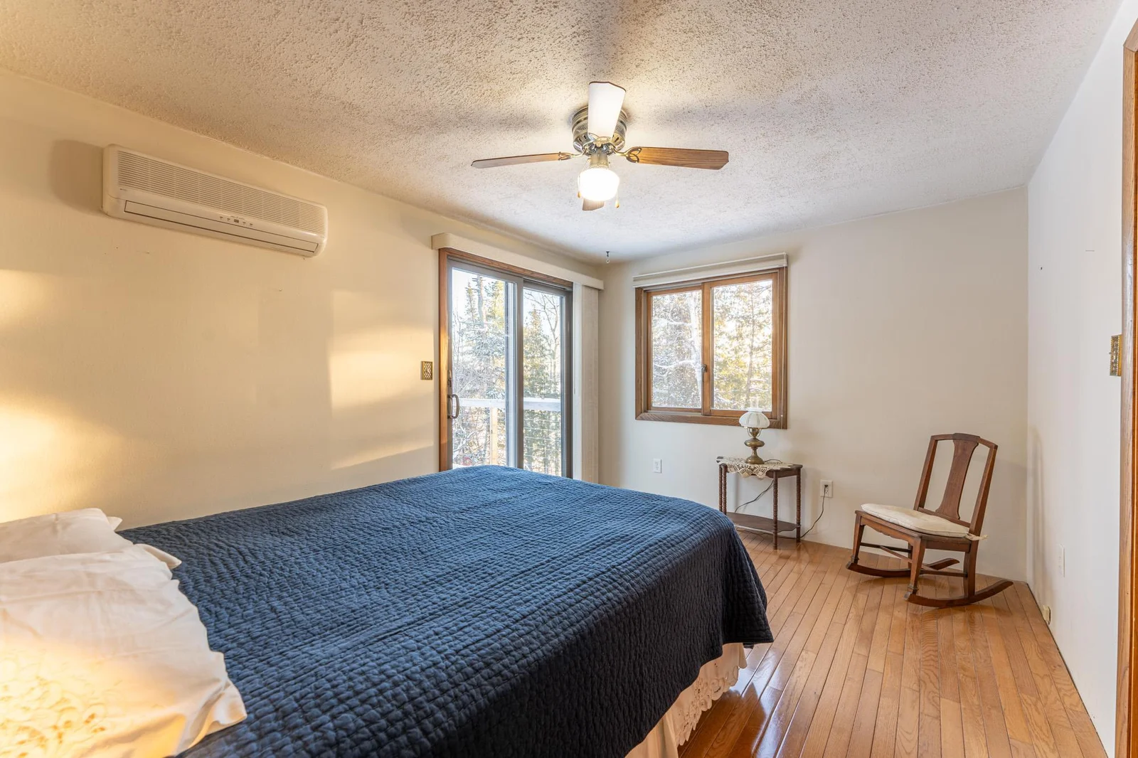 Bedroom 1 with private deck