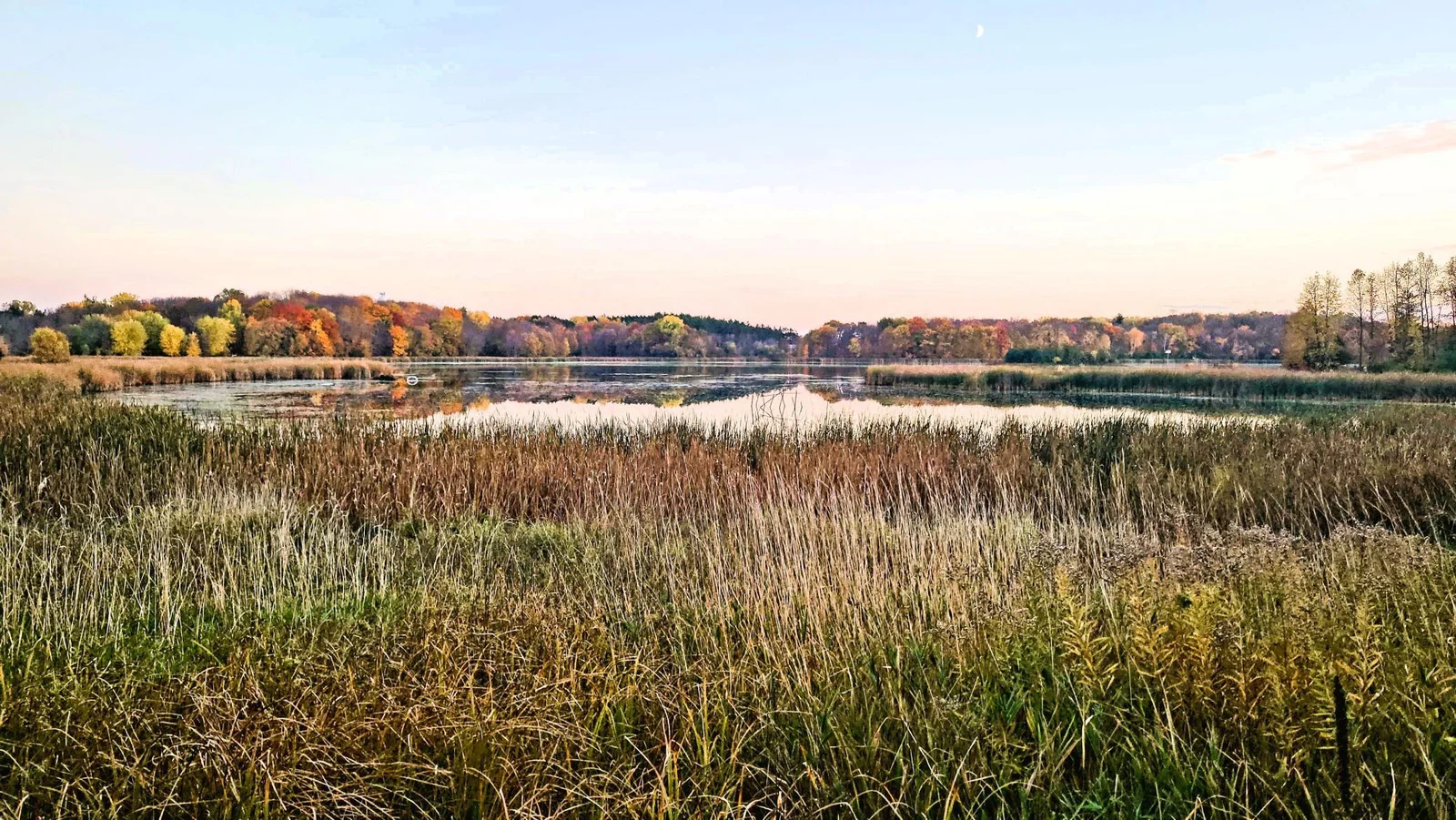 Waters edge, across the bay is Hazelden Betty Ford Clinic
