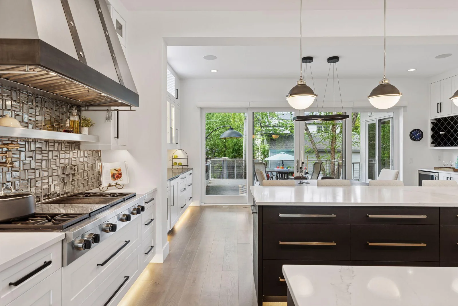 Custom chef's kitchen