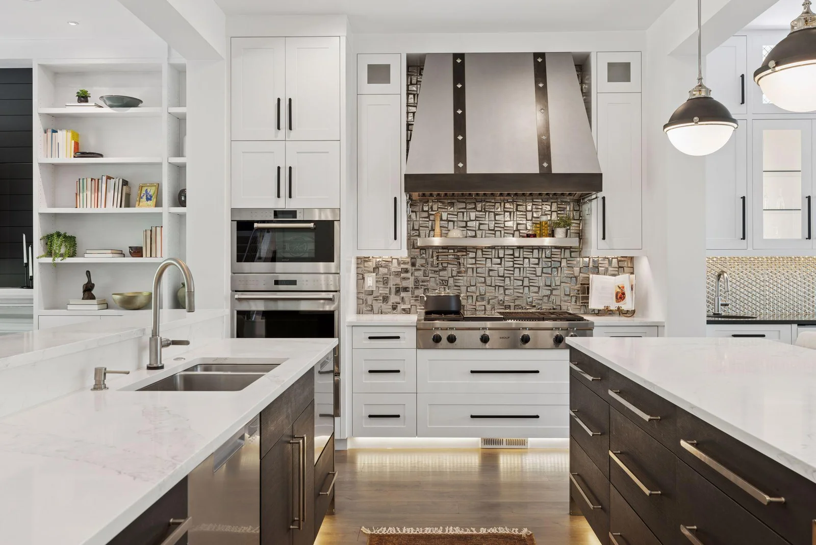 Custom chef's kitchen