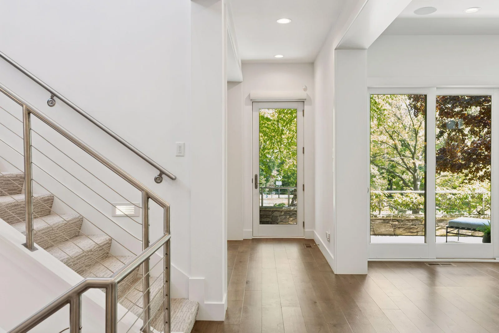 Clean contemporary lines throughout