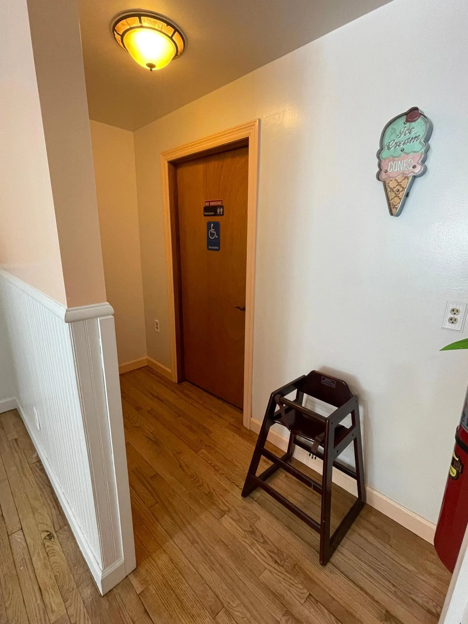 Bathroom area
