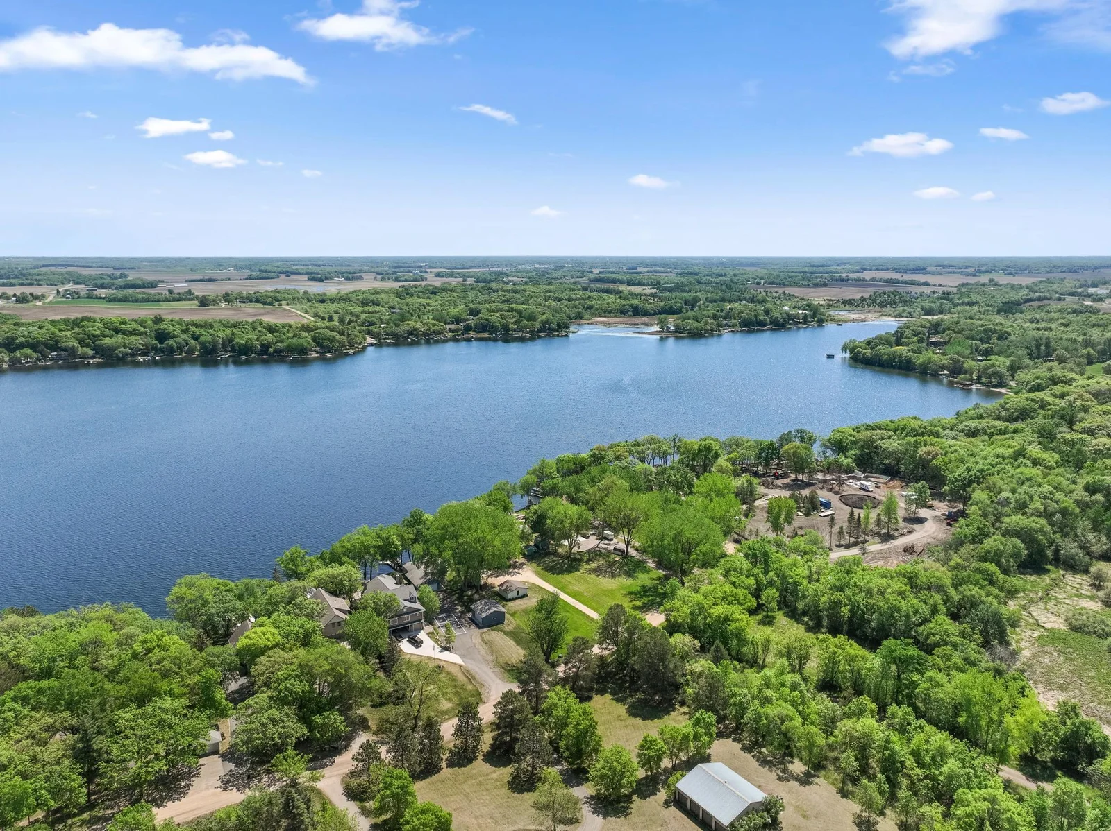 Deep & clear Cedar Lake
